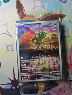 Teal Mask Ogerpon 123 Sv: Scarlet & Violet Promo Cards Holo - Image 2