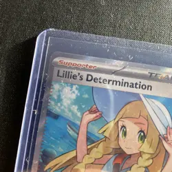 Pokemon TCG Mega Evolution Lillie’s Determination Full Art Trainer Card 169/132 - Image 2