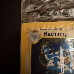 Machamp 8/102 -FACTORY SEALED HOLO RARE - Pokemon Base Set 1st Edition Card MINT - Image 4
