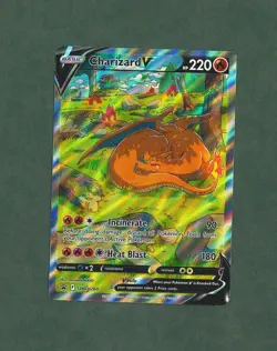 Charizard V SWSH260 SWSH: Sword & Shield Promo Cards Alt Art Holo Pokemon NM - Image 1