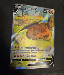 Charizard V SWSH260 SWSH: Sword & Shield Promo Cards Alt Art Holo Pokemon NM - Image 4