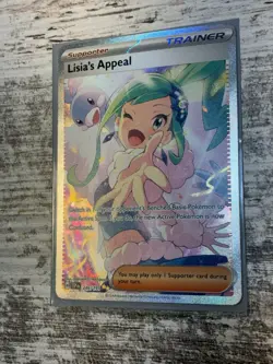 Lisias Appeal Sir Surging Sparks Holo Pokemon Card 246/191 Pack Fresh NM See Pic - Image 2