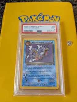 CGC 9 MINT Dark Gyarados Team Rocket 1st Edition 25/82 Pokemon Card - Image 1