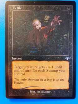 MTG 1x FOIL ETCHED RETRO Defile # 13 Modern Horizons Magic the Gathering x1 NM - Image 1