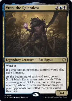 Vren, the Relentless Bloomburrow - Magic MTG NM - Image 1