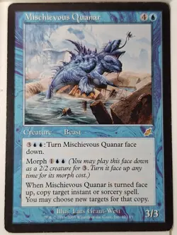 Mischievous Quanar - Scourge - Magic the Gathering MTG Nice! - Image 1