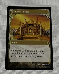 City of Brass NM Unplayed Future Sight Frame Mystery Booster 2 Regular MTG - Image 1