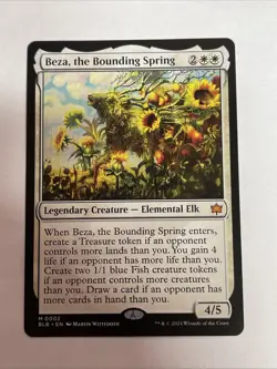 Beza, the Bounding Spring Bloomburrow #2 Mythic - Image 1