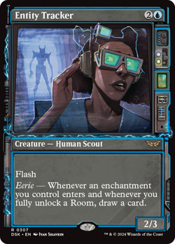 MTG - Entity Tracker (Showcase) - Duskmourn: House of Horror (DSK), 0307 - Image 1