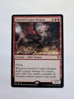 Ancient Copper Dragon - MTG Commander Legends: Battle for Baldur's Gate - NM - Image 1