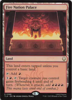Fire Nation Palace R Avatar: The Last Airbender 268 - LP MTG - Image 1