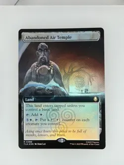 MTG Avatar Abandoned Air Temple (Extended Art Foil) 386 NM - Image 1