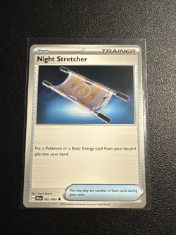Night Stretcher 061/064 Shrouded Fable Pokemon TCG Playables Item non-holo - Image 2
