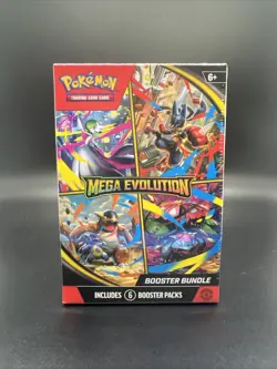 Pokemon TCG Mega Evolutions Booster Bundle Factory Sealed - Image 1