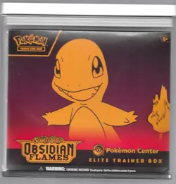 Obsidian Flames Pokemon Center ETB Elite Trainer Box Sealed Pokemon WITH CASE - Image 1