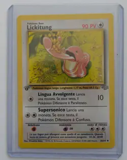 Pokemon Jungle TCG - Lickitung 1st Edition 38/64 - Uncommon - Spanish - Image 1