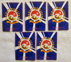 Brock's Dugtrio [R-Reg] Japanese Gym Challenge [lot of 5] Pokemon 1996 vtg - NM - Image 2