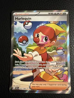 Harlequin - 163/086 - Ultra Rare NM, English Pokemon White Flare - Image 1