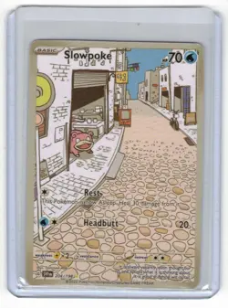 Pokemon Slowpoke #204/198 SV01: Scarlet & Violet Base Set Illustration Rare -SVI - Image 1