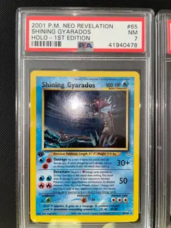 Pokemon SHINING GYARADOS 1ST - PSA 7 NEO REVELATION - ENGLISH - Image 1
