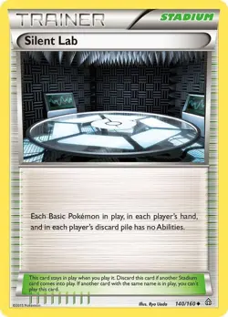 Silent Lab - 140/160 - Uncommon LP TCG Pokemon - Image 1