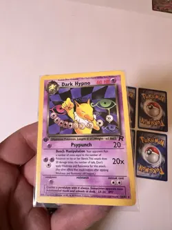 1st Edition Team Rocket RARE Pokemon TCG Set Of 8: Dark Charizard Machamp Hypno - Image 5