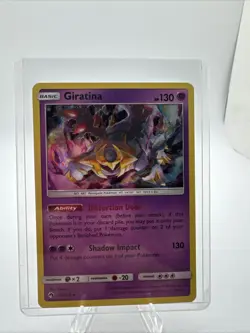Giratina 97/214 Pokemon TCG Sun & Moon Lost Thunder Holo - Image 1
