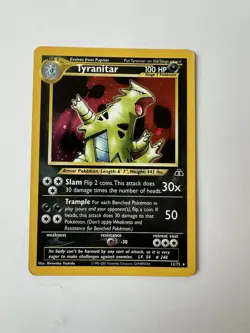 Tyranitar 12/75 Neo Discovery Holo Rare 100 HP 1st Edition The Pokemon Company - Image 1