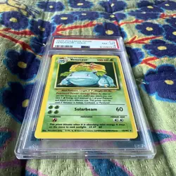 Venusaur Holo Rare PSA 8 NM-MT 1999 Pokemon Base Set Unlimited #15/102 - Image 2