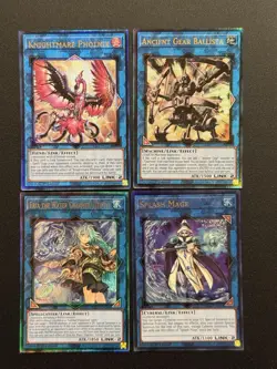 2025 YUGIOH RA04 ULTIMATE RARE KNIGHTMARE PHOENIX NM BONUS SET - Image 1