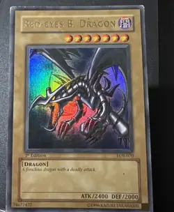 Yu-Gi-Oh! Red-Eyes B. Dragon LOB-070 1st Edition Ultra Rare - Image 1