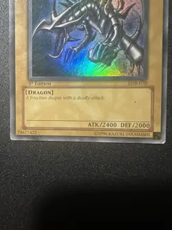 Yu-Gi-Oh! Red-Eyes B. Dragon LOB-070 1st Edition Ultra Rare - Image 5