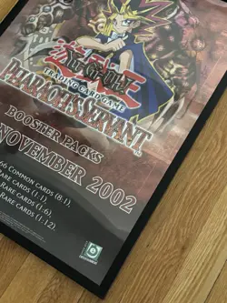 2002 Rare Yu-Gi-Oh! (Yugioh) FRAMED Pharaoh's Servant Promo Poster 18 x 24 - Image 5