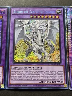 Albion The Sanctifire Dragon + Borreload Furious Dragon + Dragonlord | YuGiOh! - Image 5