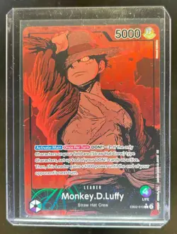 2025 One Piece Anime 25th Collection Monkey D. Luffy Alternate Art #EB02-010 - Image 1
