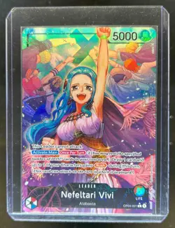 2023 One Piece Nefeltari Vivi Alternate Art #OP04-001 - Image 1