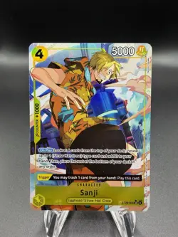 Sanji ST29-004 Parallel Starter Deck Promo One Piece Card English X2 - Image 1