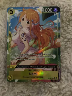 One Piece TCG Nami (Full Art) Foil St29-008 Egghead - Image 1