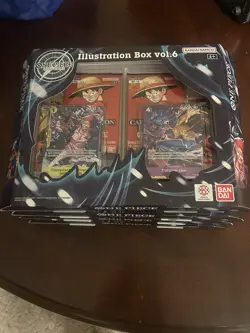 4x One Piece Illustration Box Vol 6 Brand New Sealed Volume 6 LOT of 4 - Image 1