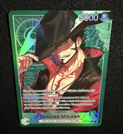 Dracule Mihawk - OP14-020 (Alternate Art) OP14-020 The Azure Sea's Seven Foil - Image 3
