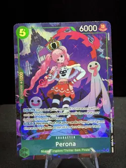 One Piece TCG: Perona - OP14-033 (Alternate Art) - The Azure Sea's Seven (OP14) - Image 1