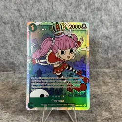 Perona 2025 One Piece Legacy of the Master Holo Foil Super Rare OP12-034 - Image 1