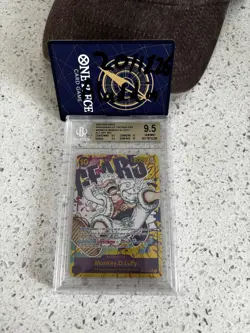 2023 ONE PIECE MONKEY D LUFFY OP05-119 GEAR 5 SEC ALT ART ENGLISH BGS 9.5 - Image 1