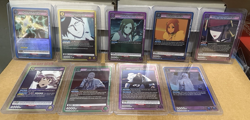 Bleach Union Arena 62 Cards Lot Near Mint 9 Rare Cards No Duplicates - Image 1