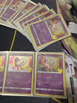 Pokemon 25th Anniversary Pokemon TCG Celebrations Mew Lot, 35 cards - Image 4