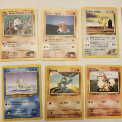 Pokemon WoTC Vintage Card Lot of 10 - Image 2