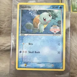 Pokemon Squirtle 63/100 City Championships Promo League Cards 50 HP - Image 1
