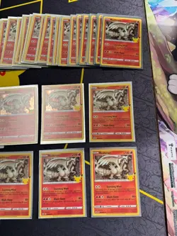 Pokemon 25th Anniversary Pokemon TCG Celebrations Reshiram Lot, 51 cards - Image 4