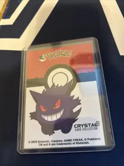 Heracross #214 Cracked Ice Holo - Crystal Collection 2025 - Pokemon Card - Image 2
