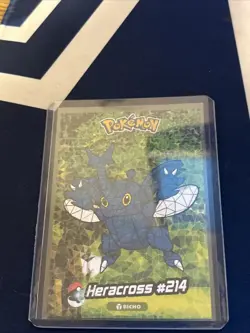 Heracross #214 Cracked Ice Holo - Crystal Collection 2025 - Pokemon Card - Image 3
